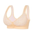 thumbnail image 4 of Versatile Front-Button Lingerie for Casual All-Season Comfort with Adjustable Straps and Seamless Backless Design, 4 of 5