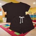 thumbnail image 3 of MEZZALL Child Boys Summer Outfit Sets V-Neck Short Sleeve T-Shirts And Shorts Casual Wear Toddler Youth Fashion Classic Clothes Sets, 3 of 3