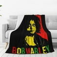 thumbnail image 6 of Bobs Marley Blanket Throw Bedding Room Decor Flannel Blankets for Bed Sofa Warm Blankets 40"x30", 6 of 6
