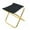 Gold, variant on Folding Camping Stool - Outdoor Portable Chairs Lightweight and Compact, Collapsible Stool Seat for Adults Hiking and Walking, Gold