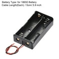 thumbnail image 3 of Battery Case Storage Box 2 Slots x 3.7V 2-Wire for 2 x 18650 Battery 5Pcs, 3 of 6