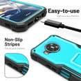 thumbnail image 3 of ExoGuard For Nokia 8 V 5G UW Case, Phone Case with Screen Protector and Kickstand (Blue), 3 of 7