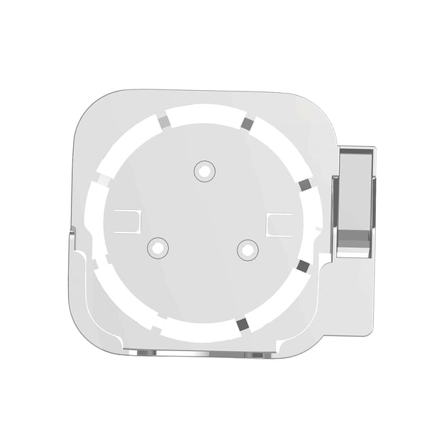 Soporte de TV compatible con 3 6 soportes con soporte remoto blanco
