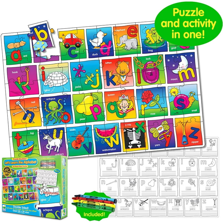 The learning 2024 journey alphabet puzzle