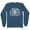 Indigo Blue, variant on Hell Was Boring Long Sleeve Shirt Unisex X-Large Indigo Blue
