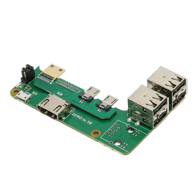 Carte d'Extension, 4 USB Interface Carte d'Extension Module Facile Installation GPIO Hauteur pour Téléphone Mobile pour Ordinateur