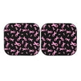 thumbnail image 7 of Daiia Breast Cancer Awareness 2PCS Car Windshield Sun Shade, Foldable Sun Shield for Car Front Window, Auto Sun Blocker Visor Protector Universal for Truck SUV Pickup-Large, 7 of 7