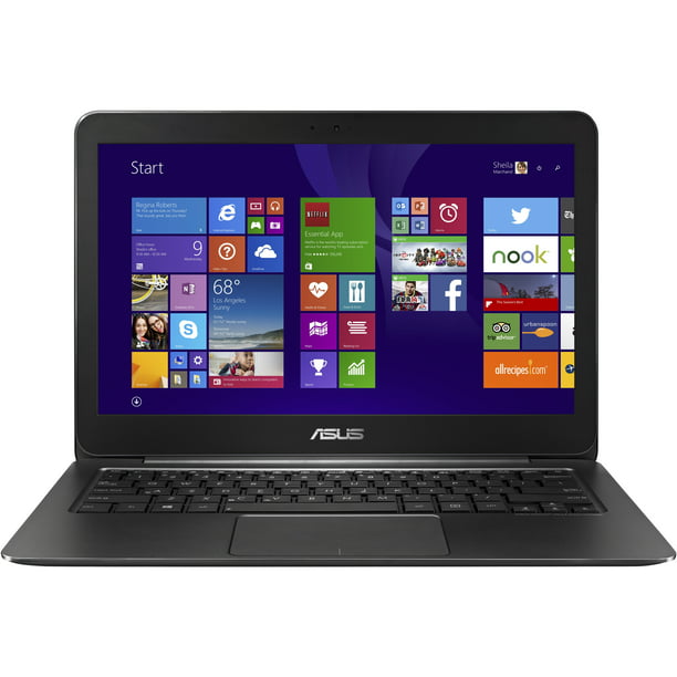 Asus ZenBook 13.3" Full HD Ultrabook, Intel Core M 5Y10, 8GB RAM, 256GB SSD, Windows 8.1, Grayish Black, UX305FA-ASM1