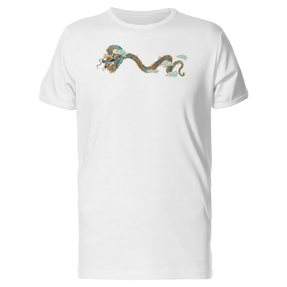 Colored Drawing Of A Dragon T-Shirt Men -Image by Shutterstock, Male XX-Large