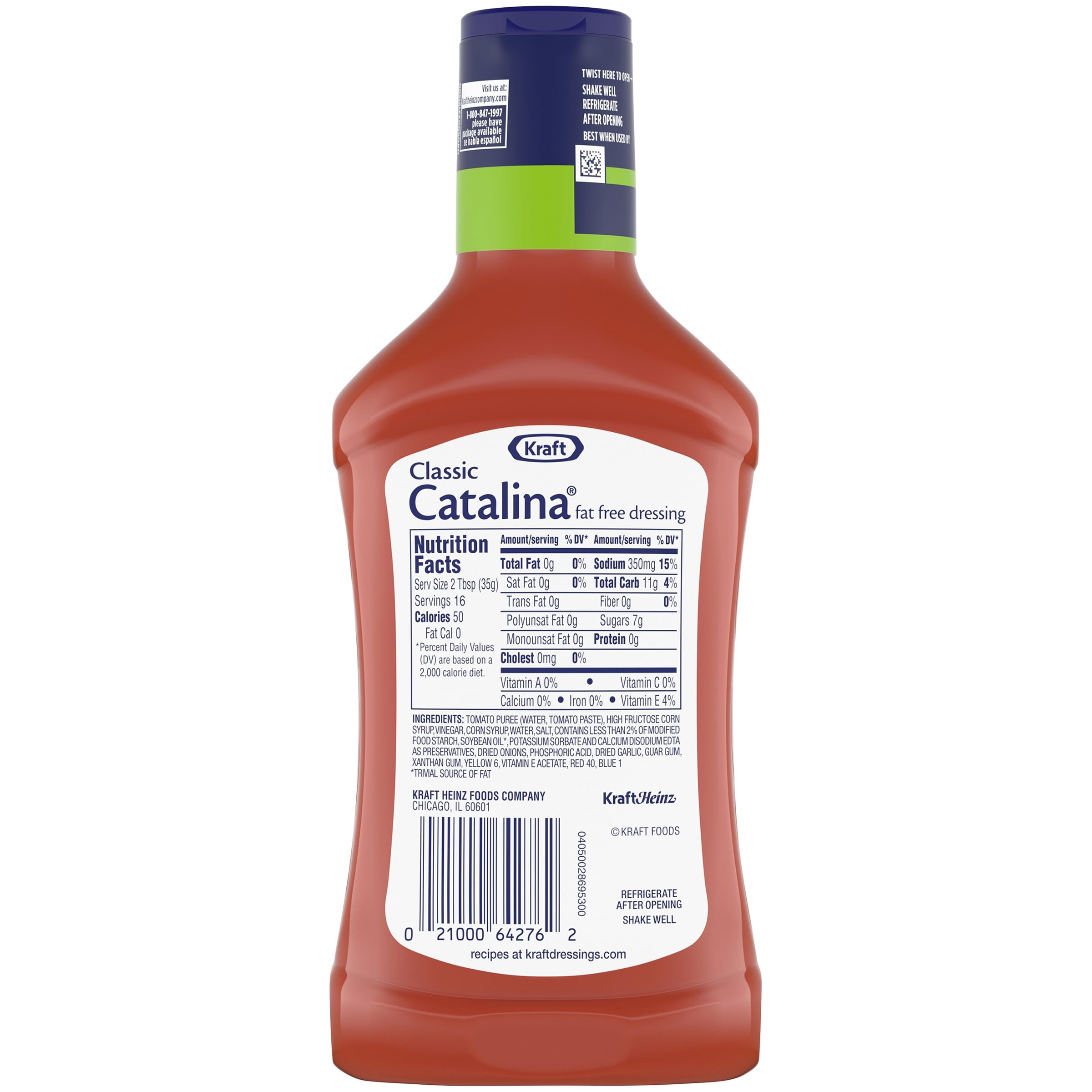 Kraft Catalina Salad Dressing Nutrition Facts Besto Blog