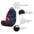 thumbnail image 4 of Uemuo Cool Wolf Head Pattern Car Seat Covers for Front Seats Waterproof Seat Covers for Cars, Universal Auto Front Seats Protector Fits for Car-1, 4 of 6