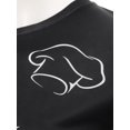 thumbnail image 2 of Oyolan T-Shirt Homme Chef Imprimé Contraste Couleur Restaurant Cuisine Costume Col Rond Manches Courtes Rouge&Noir 3TG, 2 of 8