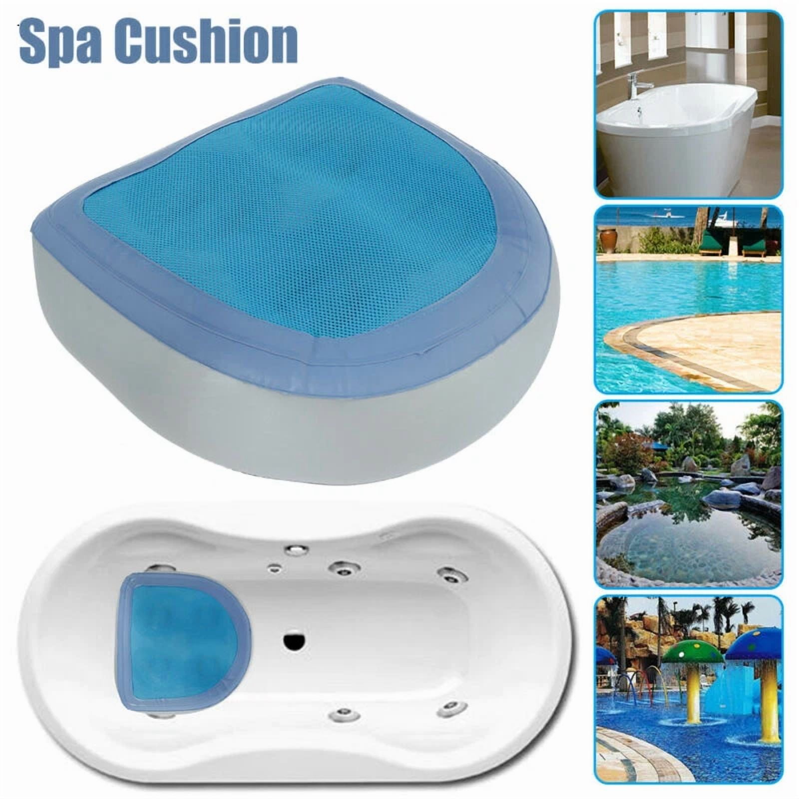 Txmasen 2PCS Home Spa Seat Booster Inflatable Spa Cushion Hot Tub Accessories Adult Kid