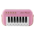 thumbnail image 3 of Piano de juguete, musical, portátil, interactivo, con teclado eléctrico para niños. rosa, 3 of 9