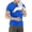 189#Blue, variant on Mens Dad Shirts Baby Carrier Shirt Short Sleeve Skin to Skin New Dad Gifts T-Shirt with Pocket Black L