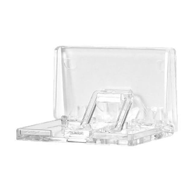 No Drill Sliding Door And Window Lock Child Safety Latch Transparent Design Easy To Install Prevents Opening For Household Security 2 Pack