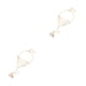 thumbnail image 1 of Jumpingount Aleación anillo ajustable mano arnés cadena mujer chica mano joyería oro 2piezas, 1 of 6