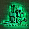 thumbnail image 3 of Handmadetneonsign Forklift Driver Wall Art Light, Warehouse Lift Equipment Metal Sign Wall Decor, Fork Lift Metal Decor, 3 of 5