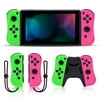 Wireless Controller Replacement Fit for Nintendo Switch Joy-Con, EEEkit Wireless Bluetooth Gaming Gamepad Controller for Nintendo Switch Left and Right with Screenshot/Motion Control/ Turbo