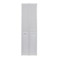thumbnail image 1 of Spectrum SEALP36 36 x 80 in. Seabrooke PVC Louver over Panel Bifold Door, White, 1 of 5