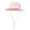 Pink, variant on Gyujnb Kids Mesh Sun Hat Wide Brim Adjustable Chin Strap Breathable Bucket Cap for Beach Outdoor