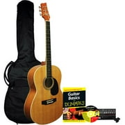 Kona Learn to Play Acoustic Guitar Starter Pack For Dummies