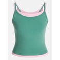 thumbnail image 5 of No Boundaries Sleepwear Double Cami, Women’s and Women’s Plus XXS-3X, 5 of 5