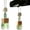 B, variant on Hanging Car Freshener Car Diffuser Bottles with Wooden Caps Empty Glass Perfume Bottle Freshener Diffuser Bottle Pendant for Essential Oil Fragrance Aromatherapy Ornament, Green2