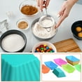 thumbnail image 1 of Non-stick Cake Molds Muffin Chocolate Cups DIY Biscuit Silicone Mini Baking Pans Cookie Home Utensils Gadgets Bakeware Random Color 10PCS, 1 of 7