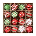 thumbnail image 2 of Juego de adornos navideños de bolas, 2,36'', resistentes e irrompibles, para colgar en de , para fiestas, festivales y, 2 of 9