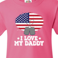 thumbnail image 4 of Inktastic I Love My Daddy Military Son Daughter Youth T-Shirt, 4 of 5