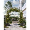 thumbnail image 2 of Wedding Garden Arch 70.87*15.75*94.49 inch Arbor Arch Trellis for Various Climbing Plant Balloon Party Decoration with Two Deepened Planter Boxes (Black), 2 of 7