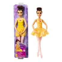 Disney Princess Beauty & the Beast Ballerina Belle Fashion Doll with Posable Arms and Legs