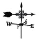 thumbnail image 1 of Veleta para jardín Veletas metálicas Indicadores de dirección del viento con adorno Veletas para techo para decoraciones de jardín, 1 of 4