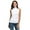White, variant on Mixpiju Womens Summer Sleeveless Blouse Shirts, Solid Slim Fit Casual Sleeveless Turtleneck Pullover Blouse Tops for Women Black L