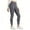 Gray, variant on WULMLEO Leggings for Women Tummy Control Butt Lifting Legging Tights Workout Quick Dry High Waisted 7/8 Leggings Gray S