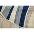 thumbnail image 3 of Nourison Somerset Ivory Blue Area Rug ST81 5'6" x 5'6", 3 of 6
