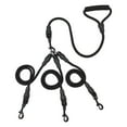 thumbnail image 1 of Correa para perros de 3 vías, antienredos, con dispositivo giratorio de 360° desmontable, con asa acolchada para múltiples perros, ideal para pasear y entrenar., 1 of 7