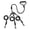 black, variant on 3 Way Dog Leash No Tangle,Detachable 360° Swivel Device,Multiple Dog Leash with Padded Handle,for Walking and Training Three Dog Leash - blue