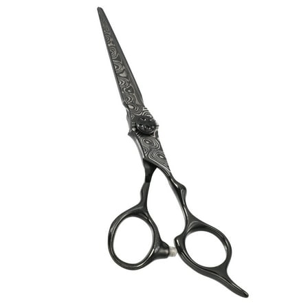 Vocoste Hair Scissors Hair Cutting Scissors Barber Thinning Scissors Stainless Steel Razor Black