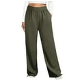 thumbnail image 2 of Aloohaidyvio Pants,Womens Sweatpants High Waisted Active Joggers Pants Baggy Lounge Bottoms, 2 of 4