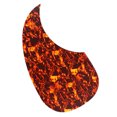 thumbnail image 1 of Placa protectora antiarañazos para golpeador de guitarra acústica Reemplazo perfecto, uno mismo marrón Sunnimix Guitar Pickguard, 1 of 4