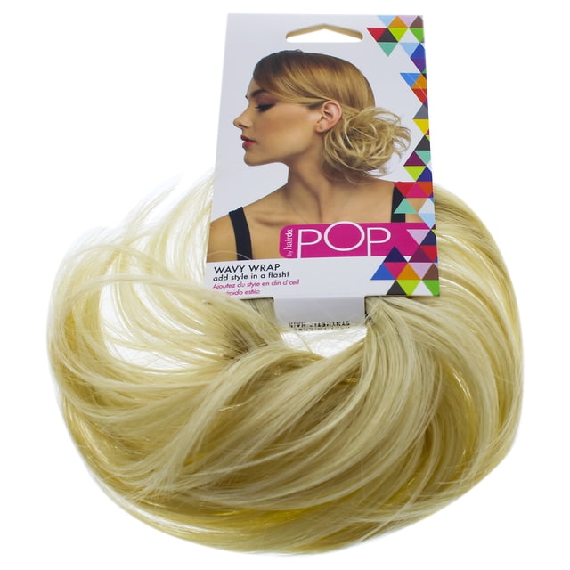 Pañuelo para el pelo Pop Wavy Wrap - R22 Swedish Blond de Hairdo for Women - 1 pieza HairDo Hairdo Pop Wavy Wrap - R22 Swedish Blond Envoltura de cabello Dama 1Pc