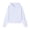 White, variant on Breezora Kids Solid Color Pullover Hoodie Lightweight Long Sleeve Sweatshirt Cozy Everyday Top for Boys and Girls 110 Size Black