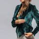 thumbnail image 1 of Chaqueta y abrigo informal de manga larga sin capucha para mujer, color liso, cuello en V corto, botones, cárdigan, chaqueta de terciopelo de manga larga, abrigo para mujer, 1 of 6