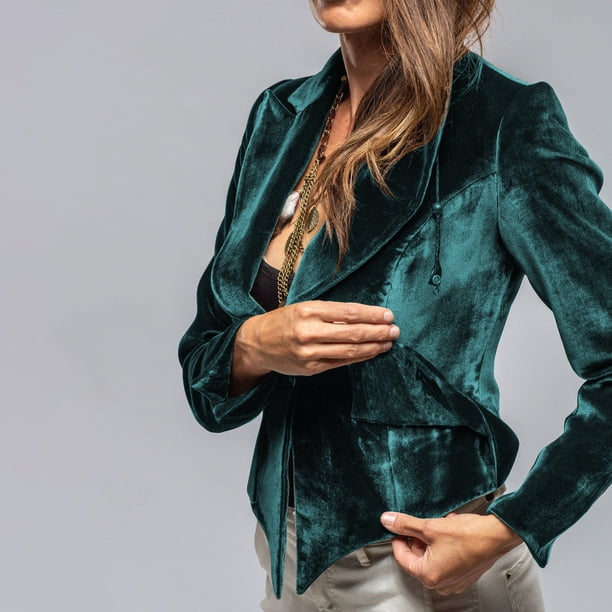 Chaqueta y abrigo informal de manga larga sin capucha para mujer, color liso, cuello en V corto, botones, cárdigan, chaqueta de terciopelo de manga larga, abrigo para mujer
