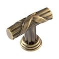 thumbnail image 3 of Utopia Alley 25pcs Riga Cabinet Ring Pull Knob - Decorative Cabinet Drop Pull Knobs for Cabinets and Drawers - Vintage Cabinet Hardware with Hand Finished Antique Brass - Metal Drawer Pull Knobs 1.58", 3 of 9