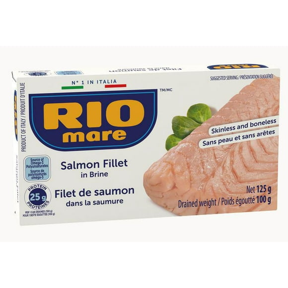 Rio Mare - Filet de saumon dans la saumure Filet de saumon dans la saumure