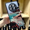 thumbnail image 4 of Matte Case for Huawei Y6P P50 P40 P30 P20 MATE 40 30 20 PRO PLUS Y7P Y9 Case Funda Coque Shell Art hand-Painted Mountain Scenery, 4 of 5
