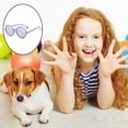 thumbnail image 4 of Verano lindo de terre playa viaje niñas protección lentes polarizadas ligeras moda - Púrpura Yotijar gafas de sol para niños, 4 of 9